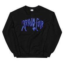 Load image into Gallery viewer, Bravo Four Shaped Logo Crew Neck