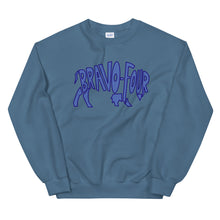 Load image into Gallery viewer, Bravo Four Shaped Logo Crew Neck