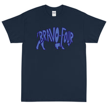Load image into Gallery viewer, Bravo Four Shaped Logo Short Sleeve Tee