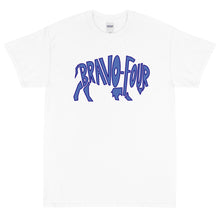 Load image into Gallery viewer, Bravo Four Shaped Logo Short Sleeve Tee