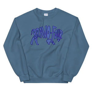 Bravo Four Shaped Logo Crew Neck