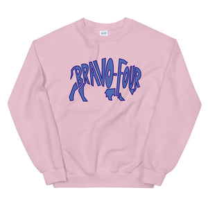 Bravo Four Shaped Logo Crew Neck