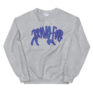 Bravo Four Shaped Logo Crew Neck