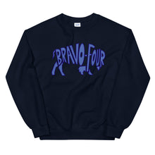 Load image into Gallery viewer, Bravo Four Shaped Logo Crew Neck
