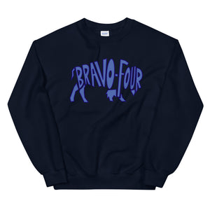 Bravo Four Shaped Logo Crew Neck