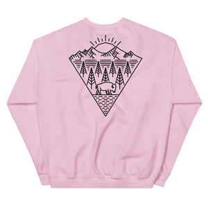 A Beautiful Buffalo Day Crewneck Sweatshirt